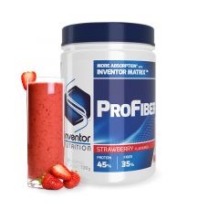 Inventor Nutrition ProFiber étkezést helyettesítő italpor eper (720 g)