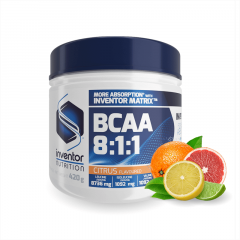 Inventor Nutrition BCAA 8:1:1 aminosav frissítőital - citrus (420 g)