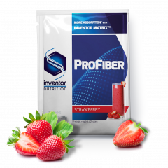 Inventor Nutrition ProFiber étkezést helyettesítő italpor - eper (20 g)