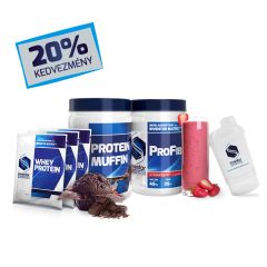 Profiber + Protein muffin + Shaker és fehérjepor ajándékok