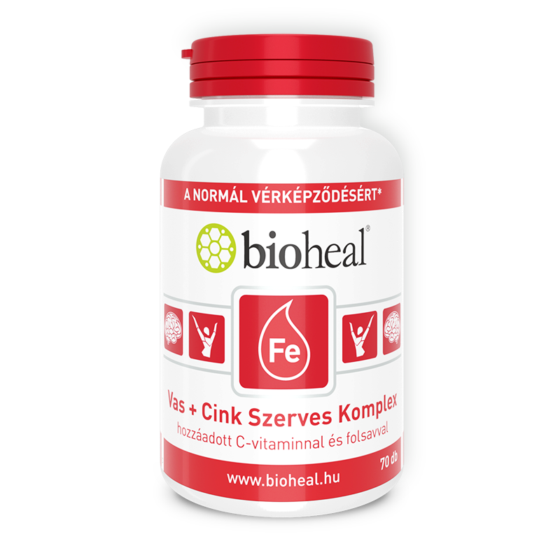 Bioheal Vas + Cink Szerves Komplex
